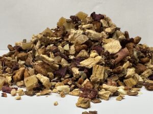 Puuviljatee vaarikate ja ingveriga / Фруктовый чай с малиной и имбирём