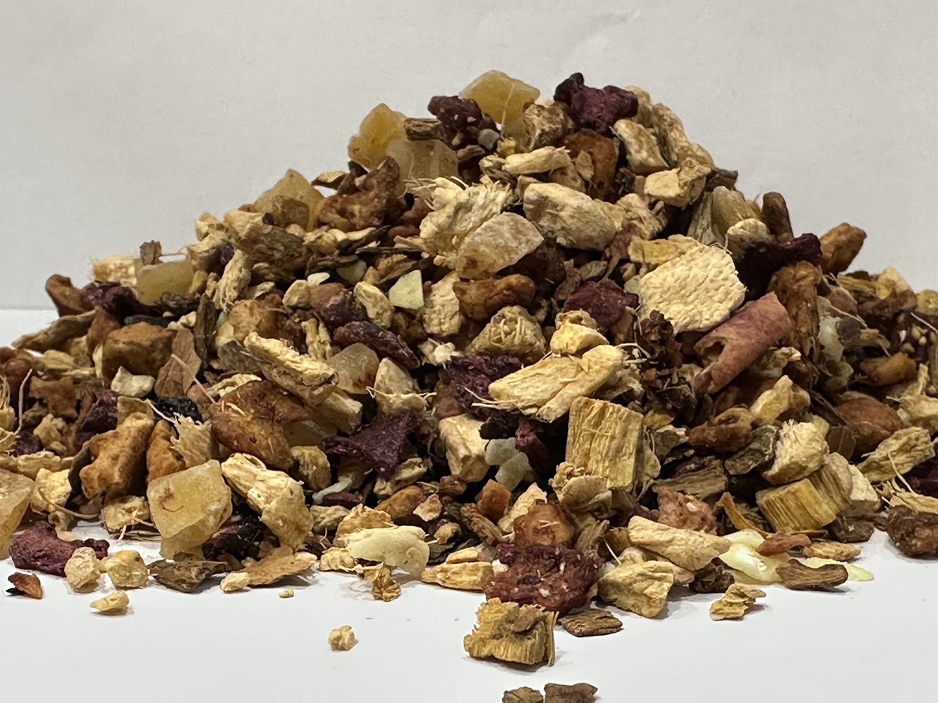 Puuviljatee vaarikate ja ingveriga / Фруктовый чай с малиной и имбирём