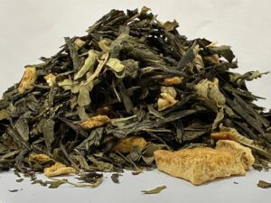 Valge ja roheline tee sidruni ja kirsi / Белый и зелёный чай с лимоном и вишней